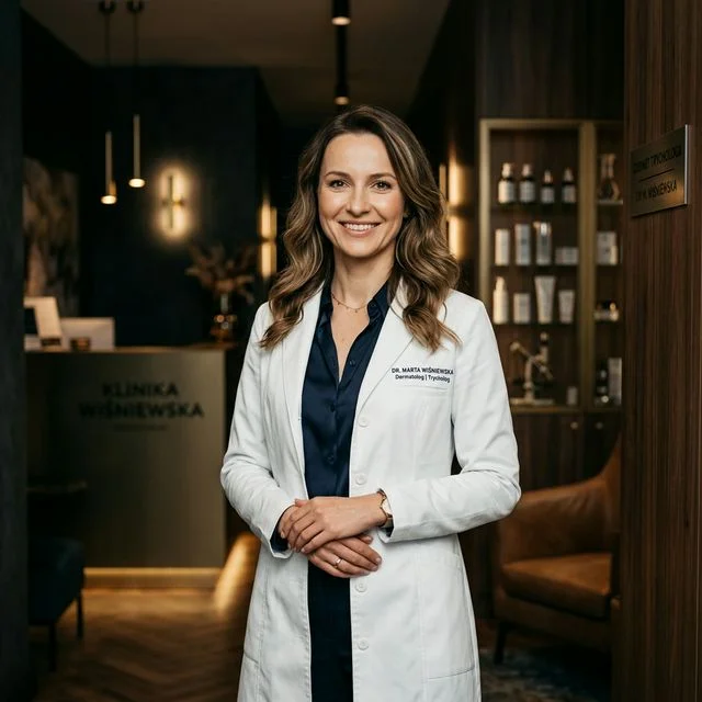 Dr. Marta Wiśniewska – specjalistka dermatolog i trycholog